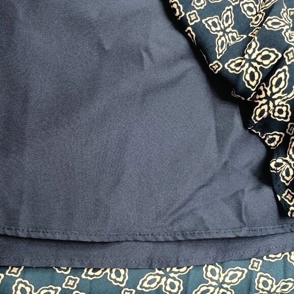 J CREW Size 4 Pleated Mini Skirt Accordion Pleat Mini Lined Print CC844 $98 New - Picture 10 of 10